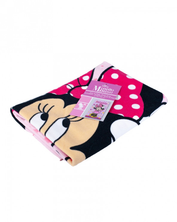 TOALLA INFANTIL 70X140CM MICROFIBRA DISNEY MINNIE MOUSE