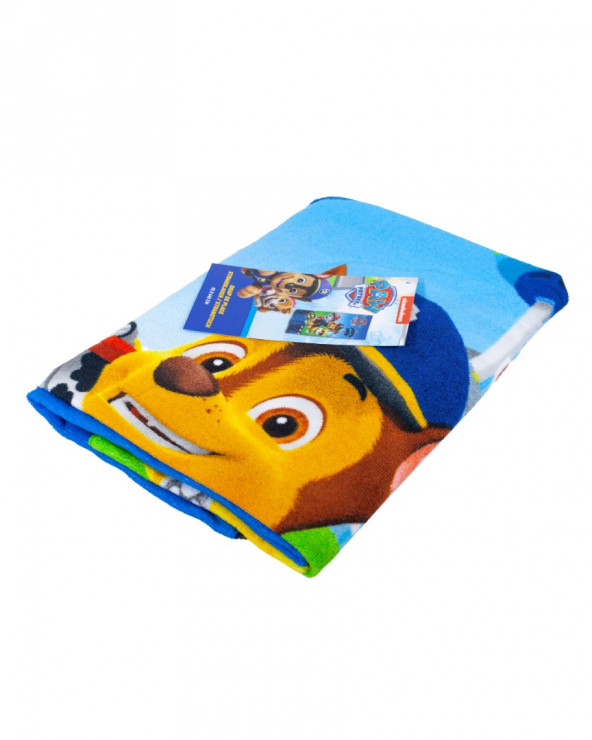 SERVIETTE ENFANT 70X140CM MICROFIBRE PAW PATROL
