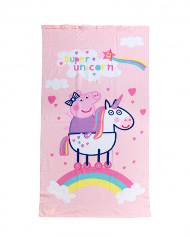 Serviette imprimée enfant en microfibre. Sun&Surf
