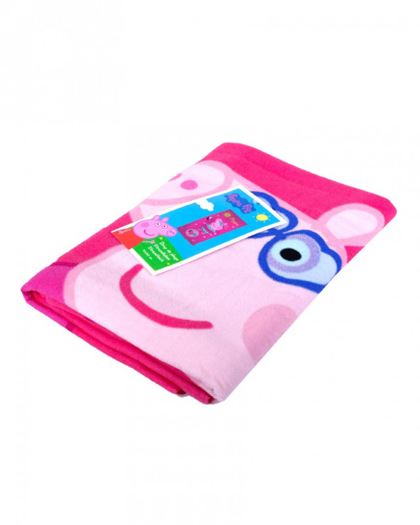 SERVIETTE ENFANT 70X140CM MICROFIBRE PEPPA PIG