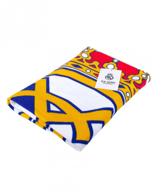 SERVIETTE ENFANT 70X140CM MICROFIBRE REAL MADRID