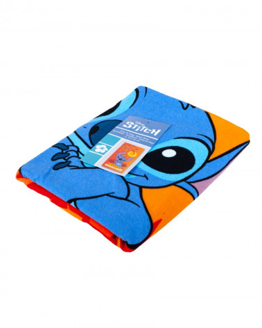 TOALLA INFANTIL 70X140CM MICROFIBRA DISNEY STITCH