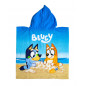 PONCHO ENFANT 60X120CM MICROFIBRE  BLUEY