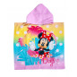 PONCHO INFANTIL 60X120CM MICROFIBRA DISNEY MINNIE MOUSE
