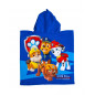 PONCHO INFANTIL 60X120CM MICROFIBRA PAW PATROL