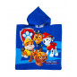 PONCHO ENFANT 60X120CM MICROFIBRE PAT PAW PATROL