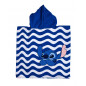 PONCHO INFANTIL 50X100CM MICROFIBRA DISNEY STITCH