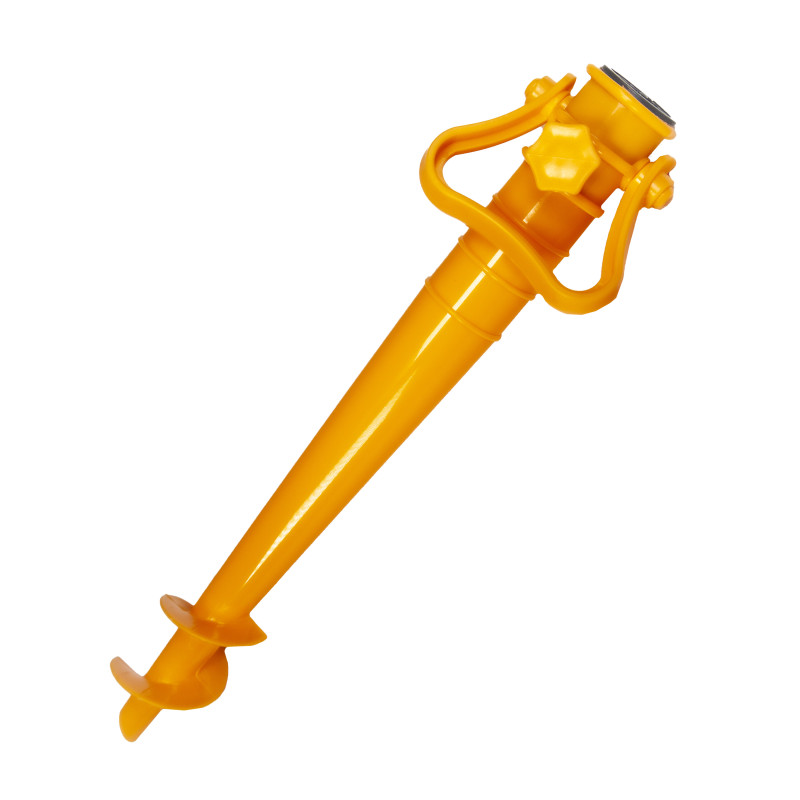 Support fixation parasol orange