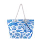 BOLSO ESTAMPADO DE PLAYA CON MONEDERO TORTUGA MIX