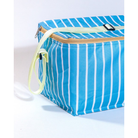 PETIT ISOTHERME DE PLAGE PLIANTE ORANGE 6L