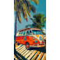 TOALLA ESTAMPADA VAN PLAYA