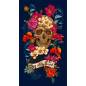TOALLA ESTAMPADA DAY OF THE DEAD