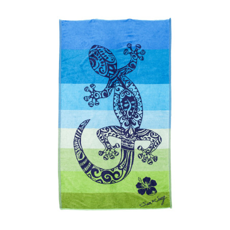 SERVIETTE JACQUARD PALMIERS