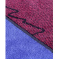 SERVIETTE JACQUARD À RAYURES TROPICALES BLEU SERVIETTE JACQUARD À RAYURES TROPICALES BLEU