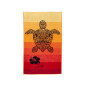 ORANGE TURTLE JACQUARD TOWEL