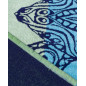 TOALLA JACQUARD TORTUGA AZUL + VERDE TOALLA JACQUARD TORTUGA AZUL + VERDE