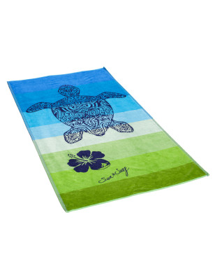 Serviettes de plage . Haut de gamme . 100% Coton . Sun&Surf