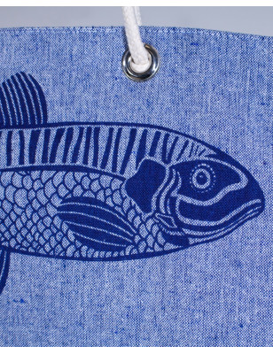 SAC IMPRIMÉ PLUME FOUTA