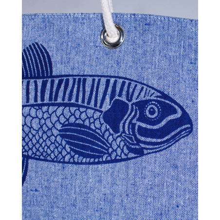 FOUTA FEATHER PRINTED BAG
