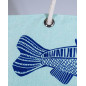 SAC IMPRIMÉ PLUME FOUTA