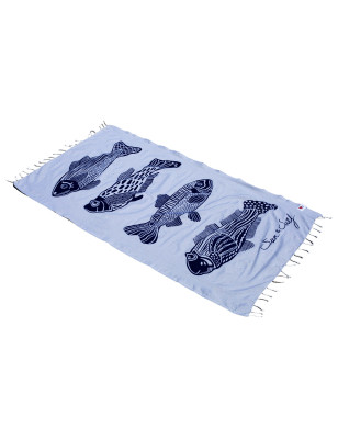 TURTLE PRINTED FOUTA