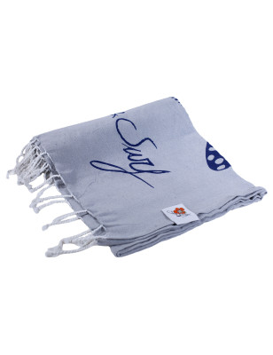 SUN&SURF - FOUTA IMPRIMÉ 100% COTON