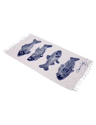 TURTLE PRINTED FOUTA