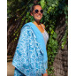 PAREO IMPRIMÉ AVEC TERRY TORTUE MIX PAREO IMPRIMÉ AVEC TERRY TORTUE MIX