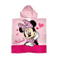 PONCHO ENFANT 60X120CM COTON DISNEY MINNIE MOUSE