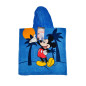 PONCHO ENFANT 60X120CM COTON DISNEY MICKEY MOUSE