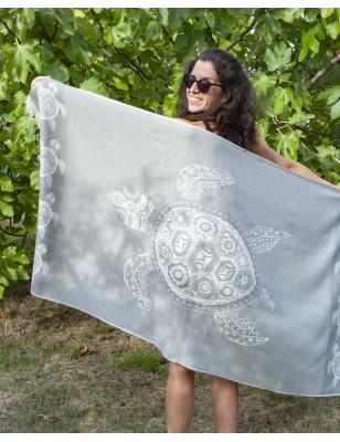 Fouta Jacquard 100% Coton . Tendances Eté . Sun&Surf