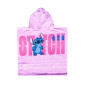 PONCHO INFANTIL 50X100CM MICROFIBRA DISNEY STITCH