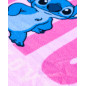PONCHO INFANTIL 50X100CM MICROFIBRA DISNEY STITCH