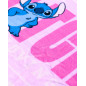 CHILDREN'S PONCHO 60X120CM MICROFIBER DISNEY STITCH