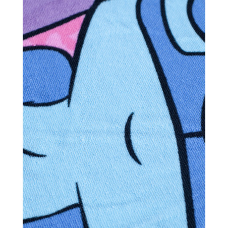 SERVIETTE ENFANT 70X140CM MICROFIBRE DISNEY STITCH