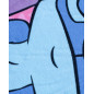 CHILDREN'S TOWEL 70X140CM MICROFIBER DISNEY STITCH CHILDREN'S TOWEL 70X140CM MICROFIBER DISNEY STITCH