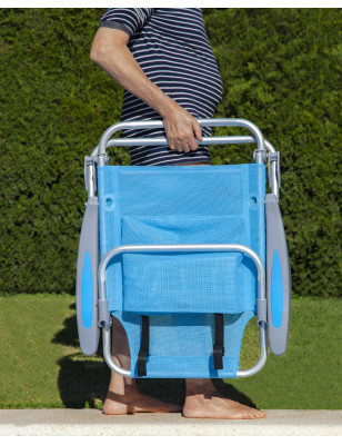 Pack x2 Silla Plegable Sun&Surf Tipo Tumbona MUY PORTABLE