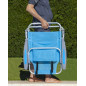 Pack x2 CHAISE DE PLAGE PLIANTE ET INCLINABLE Pack x2 CHAISE DE PLAGE PLIANTE ET INCLINABLE