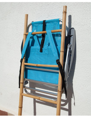 2x Chaises pliantes Sun&Surf - 5 Positions Très portable