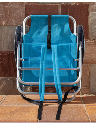 2x Chaises pliantes Sun&Surf - 5 Positions Très portable