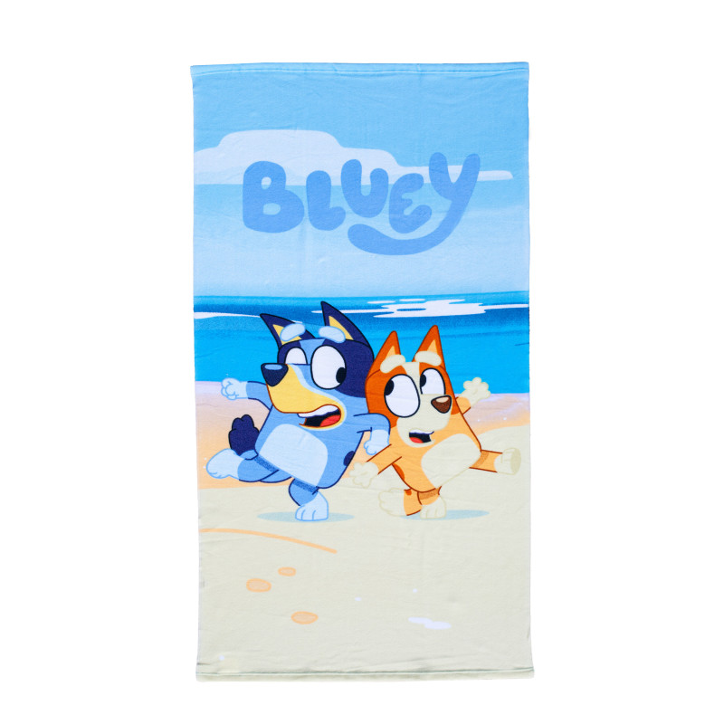 TOALLA INFANTIL 70X140CM MICROFIBRA BLUEY