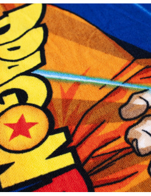 SERVIETTE ENFANT 70X140CM MICROFIBRE DRAGON BALL SUPER