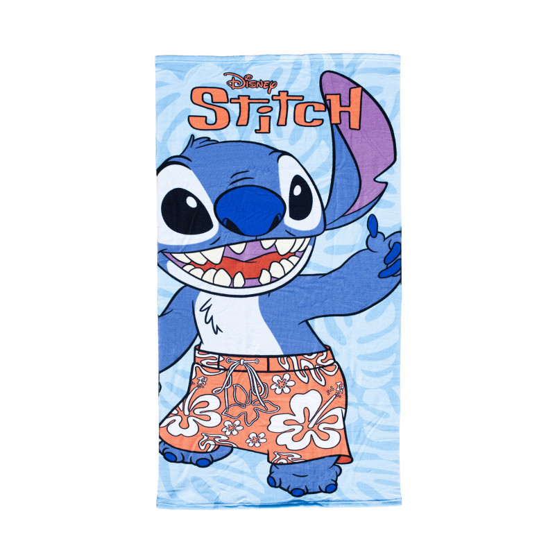 CHILDREN'S TOWEL 70X140CM MICROFIBER DISNEY STITCH