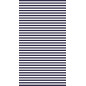 SERVIETTE JACQUARD MULTI RAYURES BLEU