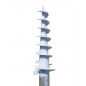 SOMBRILLA DE PLAYA CALIDAD PREMIUM CON VENTILACIÓN Y PROTECCIÓN SOLAR UPF50+ 220CM
