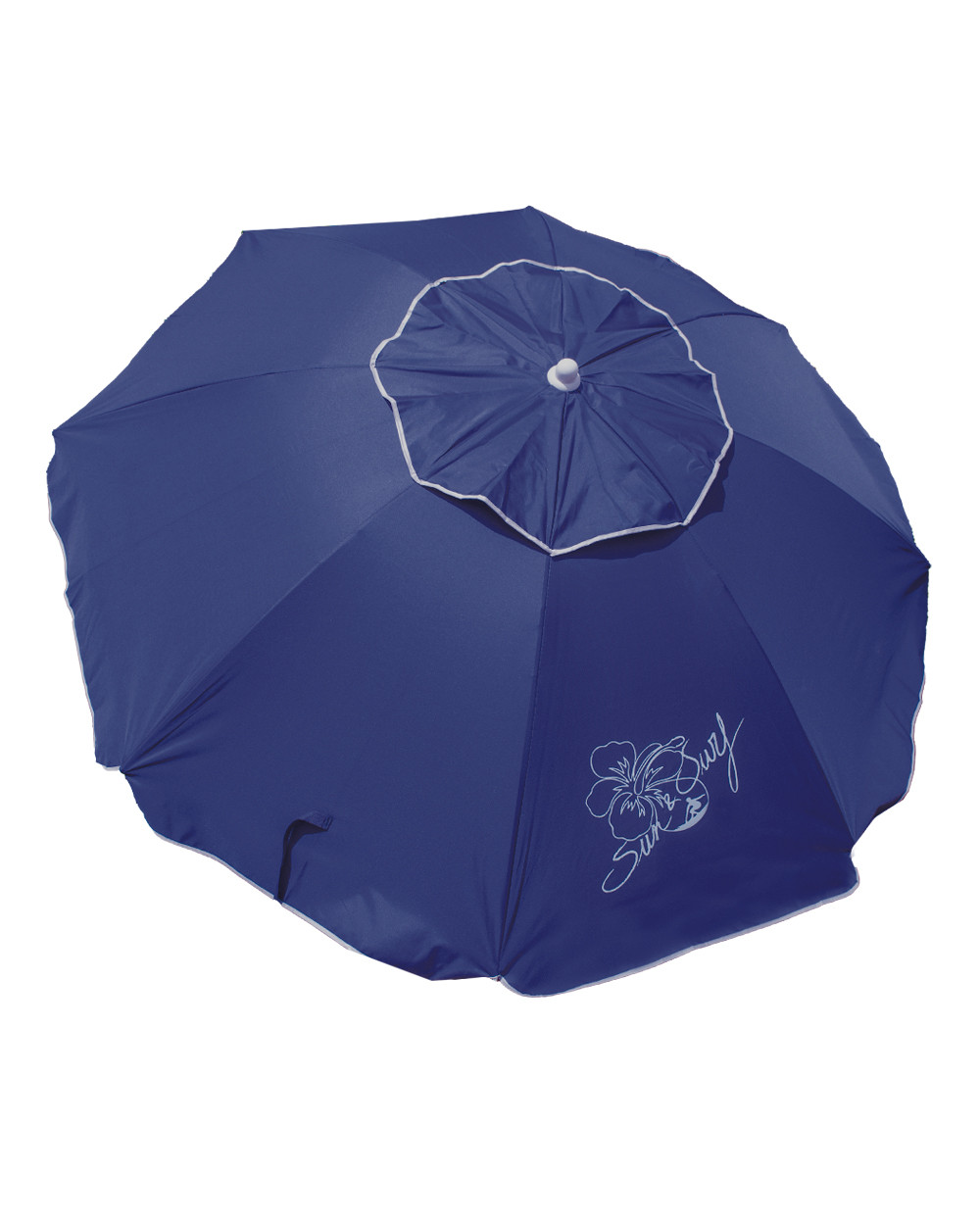 SOMBRILLA DE PLAYA CALIDAD PREMIUM CON VENTILACIÓN Y PROTECCIÓN SOLAR UPF50+ 220CM