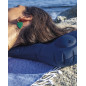 NAVY BLUE SELF-INFLATING BEACH CUSHION