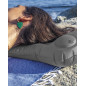 COUSSIN DE PLAGE AUTOGONFLABLE GRIS