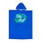 PONCHO SURF JUNIOR DE MICROFIBRA CON RIZO